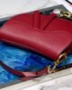 Dior Classic Small Saddle Bag - Red Leather - GHW 20cm 5 1554828145 2516587655 5