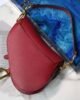 Dior Classic Medium Saddle Bag - Red Leather - 25.5cm GHW 5 1554828252 216284933 3
