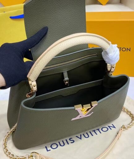 LV Capucines Capucines Olive