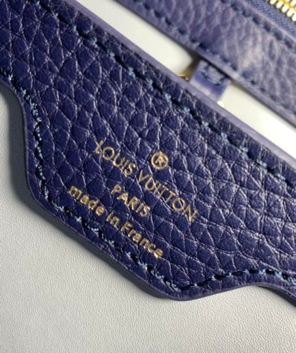 LV Capucines Dark Blue Big