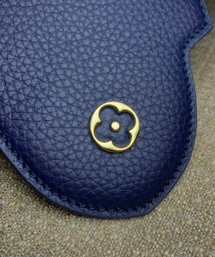 LV Capucines Dark Blue Medium