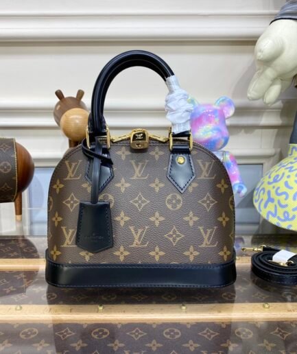 LV Alma Classic Small Monogram Black D