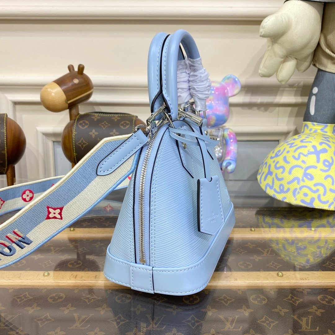 LV Alma Mint Blue 3