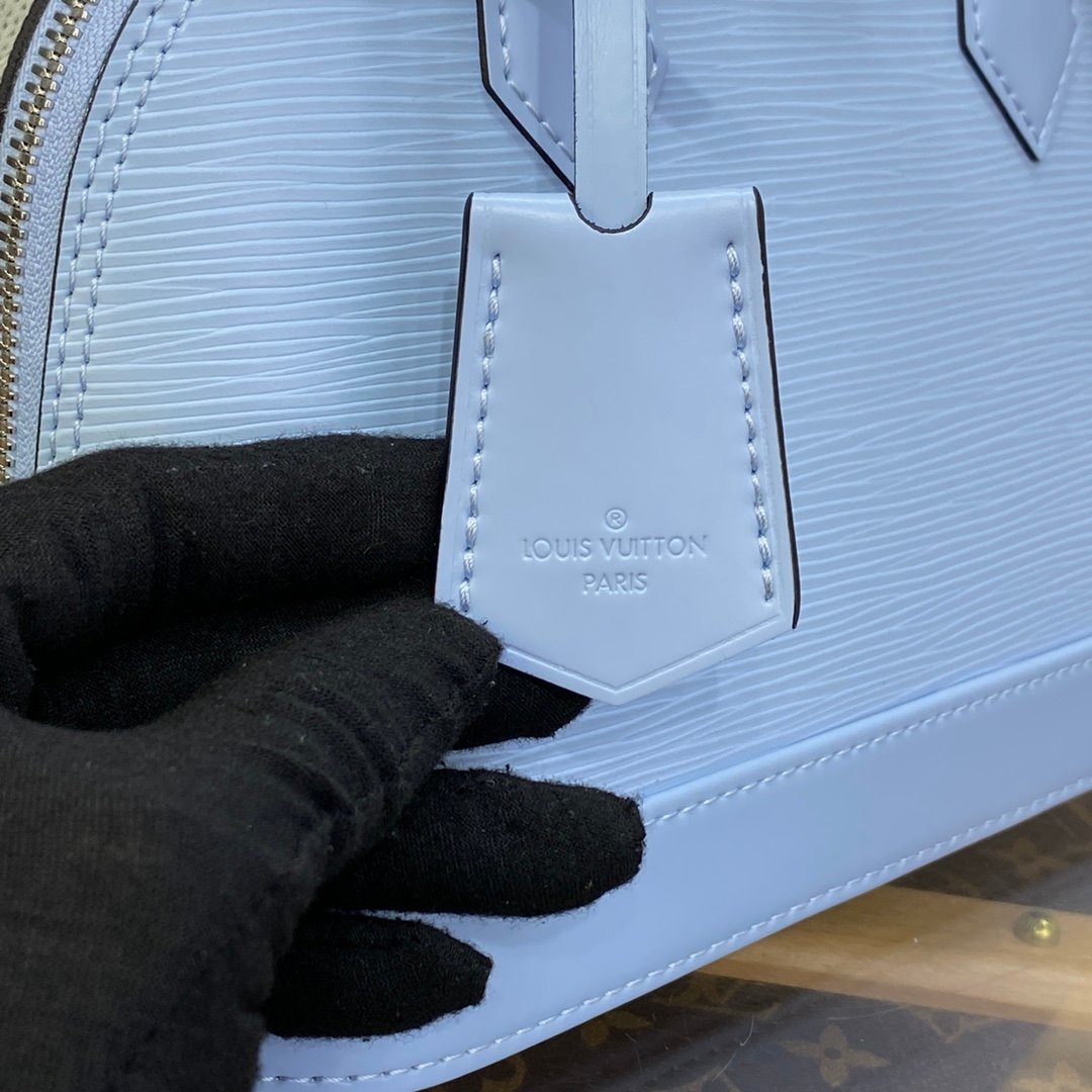 LV Alma Mint Blue 5