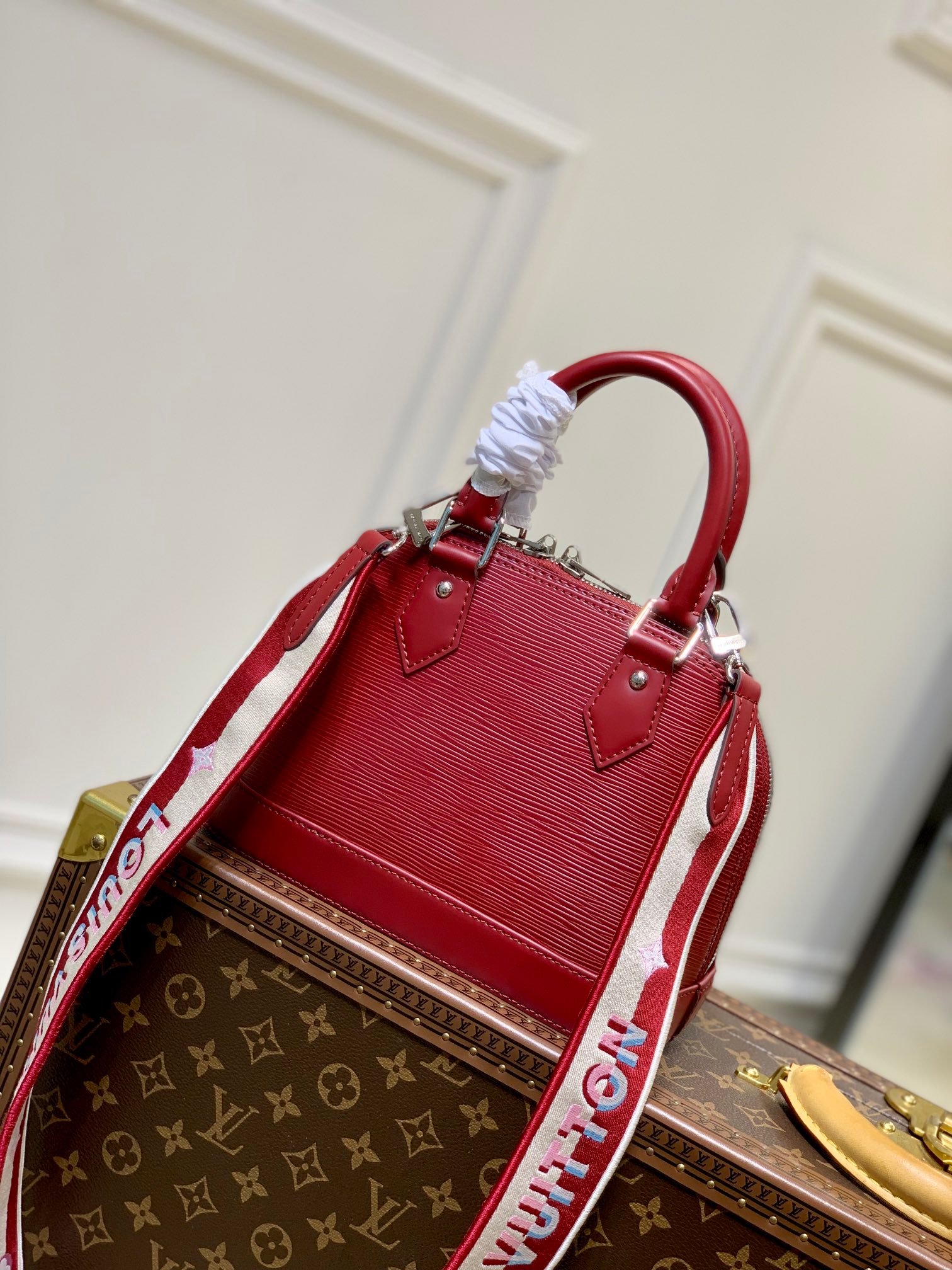 LV Alma Red Plus Strap 2