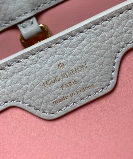 LV Capucines Light Blue Big