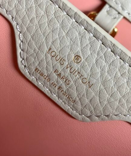 LV Capucines Light Blue Medium