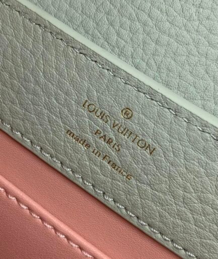 LV Capucines Light Blue Small