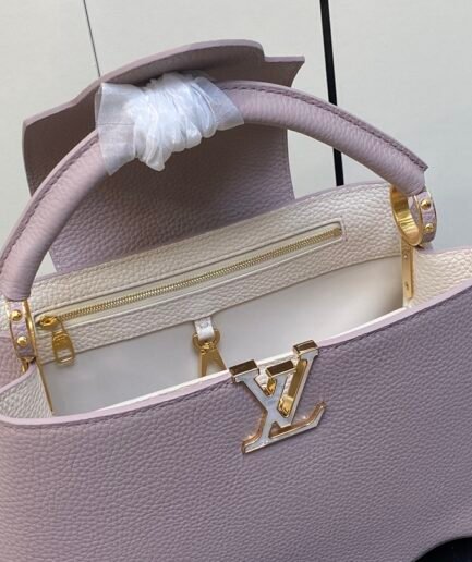 LV Capucines Light Purple