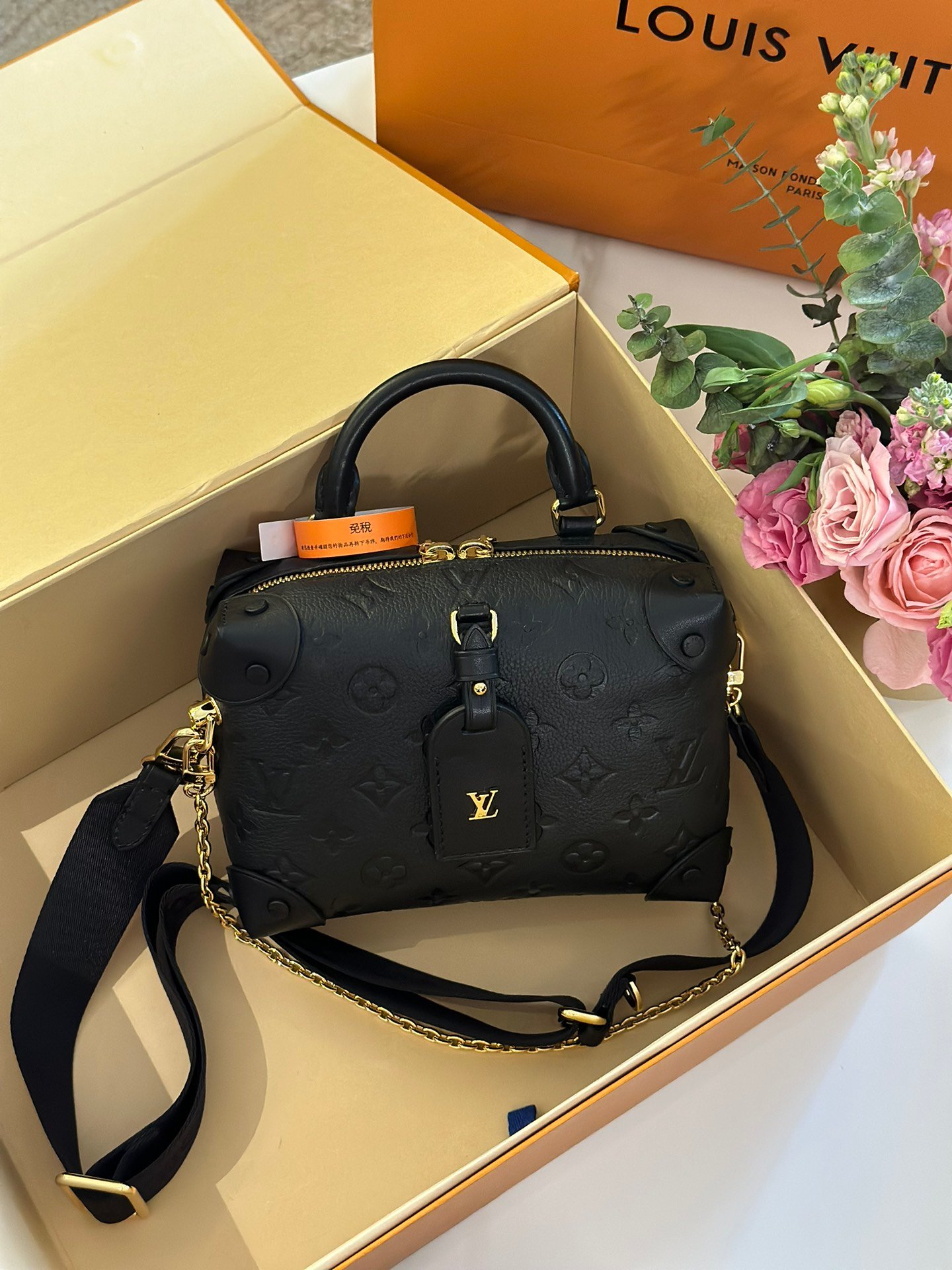 Petite Malle Souple Black Full_001 Petite Malle Souple Black Full 001