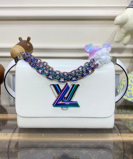 LV Twist Small White Mint