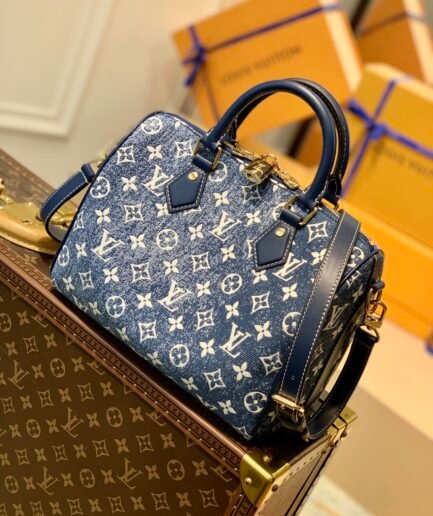 LV Speedy Denim