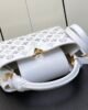 LV Capucines White MM 7 White MM 007