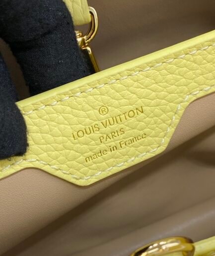 LV Capucines Yellow MM