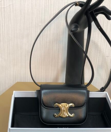 Celine Small Box Black GHW