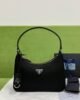 Prada Re-Edition 2005 Re-Nylon and Saffiano mini bag - Black SHW 1 a1656325207834 7757