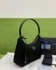 Prada Re-Edition 2005 Re-Nylon and Saffiano mini bag - Black SHW 2 a1656325207951 4005