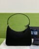 Prada Re-Edition 2005 Re-Nylon and Saffiano mini bag - Black SHW 3 a1656325208018 0813