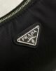 Prada Re-Edition 2005 Re-Nylon and Saffiano mini bag - Black SHW 5 a1656325208169 3407