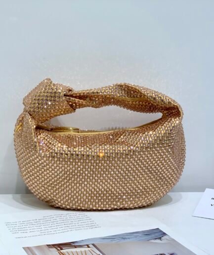 Bottega Veneta Mini Jodie Gold