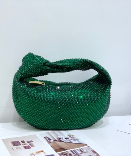 Bottega Veneta Mini Jodie Dark Green