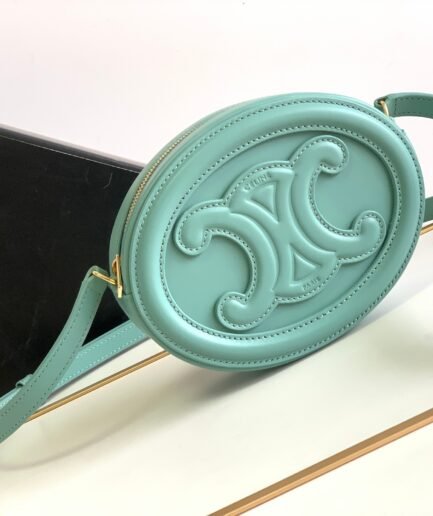 Celine Logo Full Mint Blue