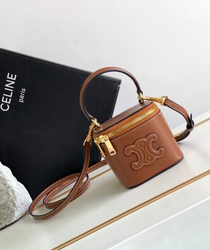 Celine Mini Bucket Caramel