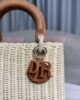 Dior Lady Medium - Woven Brown - 24cm, 4 a1679388746060 1837
