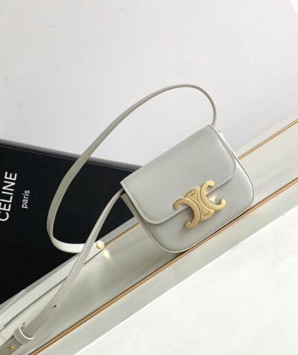 Celine Triomphe Mini Grey