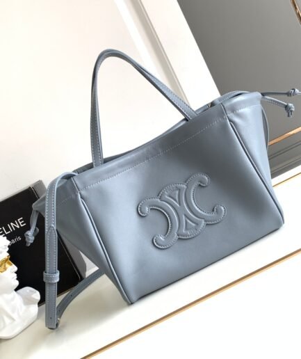 Celine Cabas Shopping Bag Light Blue
