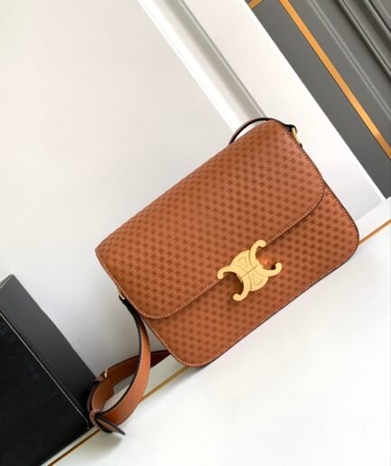 Celine Triomphe Teen Beige