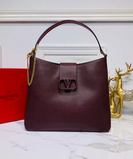 Valentino Valentino Logo Bordeaux