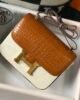 Hermes Constance - Sizes 18 & 24 - Alligator- Camel- brown - GHW 1 i1577515936 6430 0