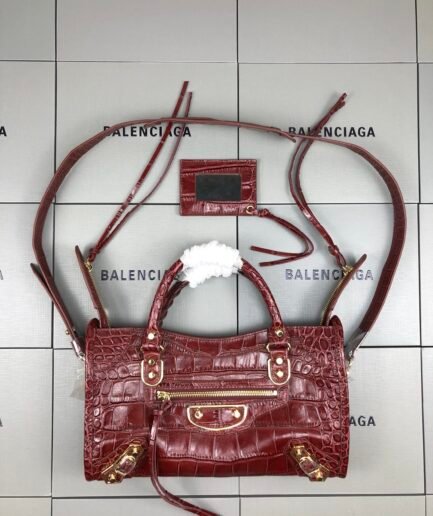 Balenciaga Balenciaga Croco Red