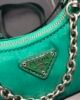 Prada Re-Nylon 2005 Mini Hobo Bag - Green SHW 5 i1596945246 3407 7