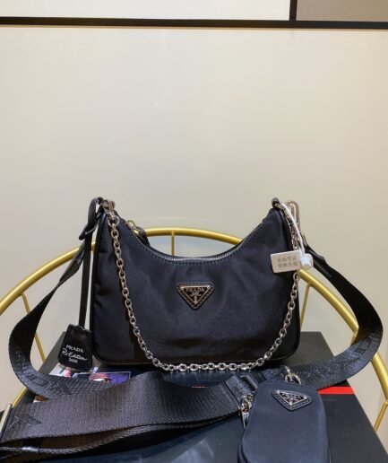 Prada Re-Edition 2005 Nylon - Black SHW