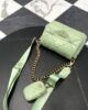 Prada System Small Leather bag - Light Green - GHW 9 i1610950692 8161 8