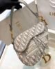 Dior Medium Saddle Bag - Gray Oblique Embroidery - GHW - 25,5cm 1 i1623386852 5172 0