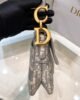 Dior Medium Saddle Bag - Gray Oblique Embroidery - GHW - 25,5cm 6 i1623386852 5527 4