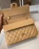 Chanel Classic Medium Flap Caviar - Nude GHW - A01112 - 25cm 4 i1625421295 7285 6