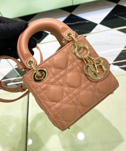 Dior Mini Lady - Nude - 17cm