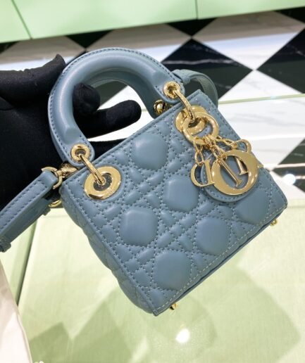 Dior Mini Lady - Light Blue - 17cm