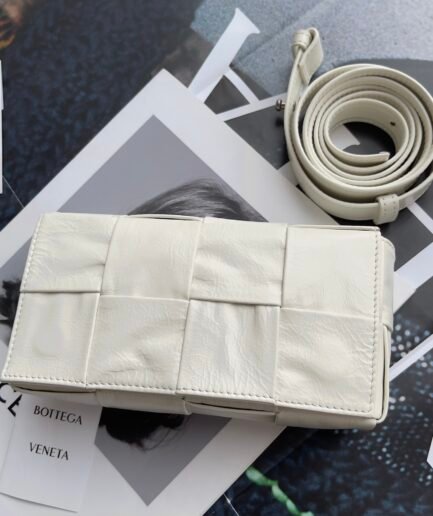 Bottega Veneta Mini Cassette White