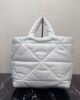 Prada Padded Re-Nylon Tote Bag - White 4 i1642660488 647 1