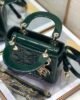 Dior Mini Lady - Patent Leather - Dark Green - 17cm 3 i1644414365 2778 6