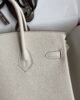 Hermes Birkin 25 Togo - Nata White - GHW 4 i1646281360 4901 3