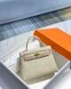 Hermes Kelly Togo 28cm - Blanc - GHW 1 i1646456462 8160 0