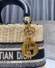 Dior Lady Medium - Woven Navy Blue - 24cm 9 i1651216729 9923 5