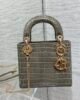 Mini Lady Dior - Gray - Alligator - 17cm 3 i1651985624 2512 1