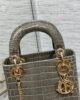 Mini Lady Dior - Gray - Alligator - 17cm 9 i1651985624 7147 2